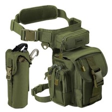 LARGE Waist Drop Leg Thigh Bag Outdoor Hip Belt Fanny Utility Pack Pouch Holster