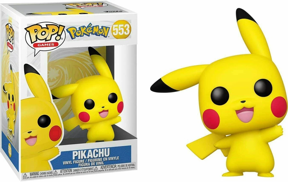 Funko Pop! Pokemon - Pikachu (Waving) Vinyl Figure #553 43263 NEW