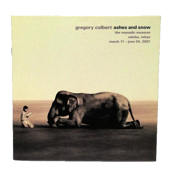 Gregory Colbert Ashes and Snow 2007 Photo Book Rare Japan