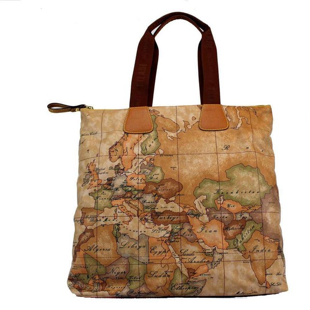 Alviero Martini Prima Classe Borsa Shopping a mano Stampa Geo Soft |  Acquisti Online su eBay