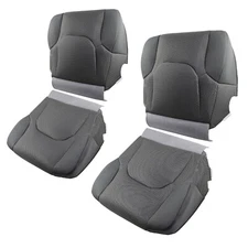 Replacement Cloth Seat Covers For 2005-19 Nissan Frontier Bottom & Top Lean Back