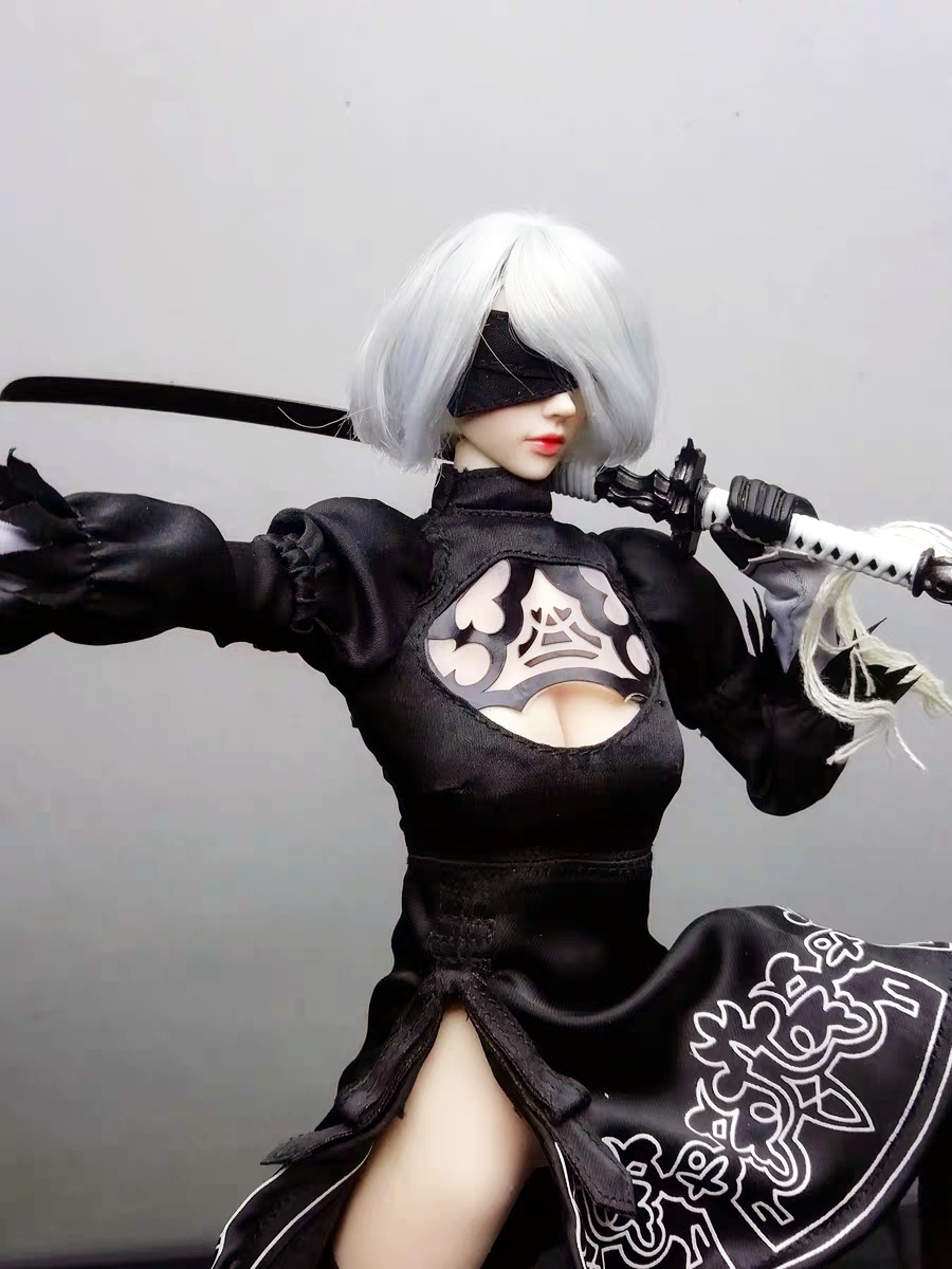 SUPER DUCK 1/6 NieR 2b YoRHa No 2 Type B figure Set 015 12 SUPER DUCK 1/6 NieR 2b YoRHa No 2 Type B figure Set 015 12