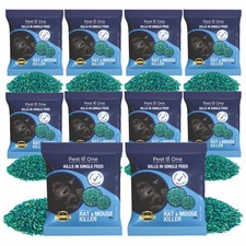 Pest O one Strongest Rat Killer Poison Sachets Max Strength 50g-1kg
