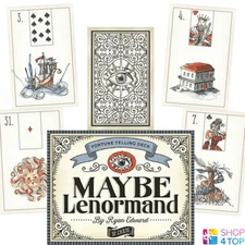 MAYBE LENORMAND ORACLE DECK CARDS RYAN EDWARD ESOTERIC ASTROLOGY US GAMES NEW