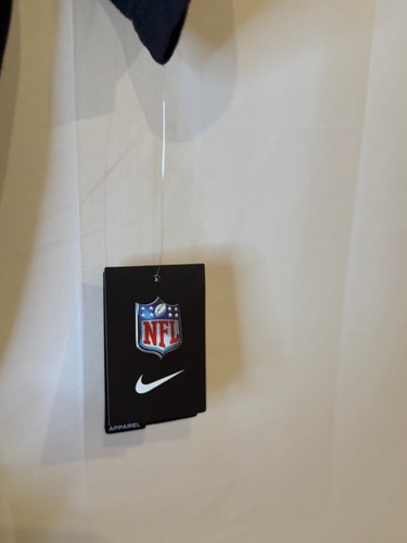 Nike NY Giants navy Blue Cotton NFL Team Apparel T-Shirt Small NWT - Picture 4 of 6