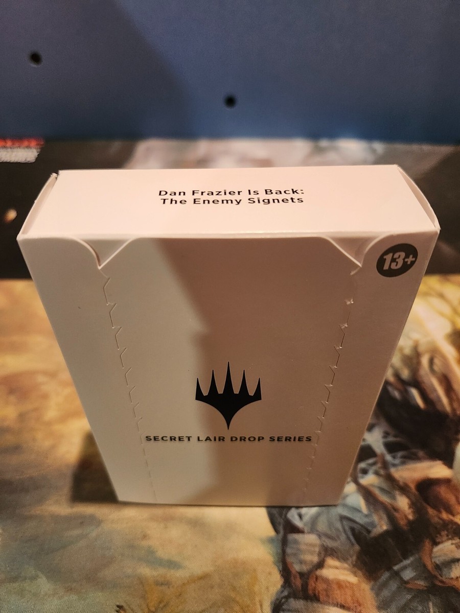 MTG Secret Lair Drop: Dan Frazier is Back: The Enemy Signets