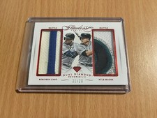 2016 Flawless Seattle Mariners Robinson Cano Kyle Seager Dual GU Patches SP /20