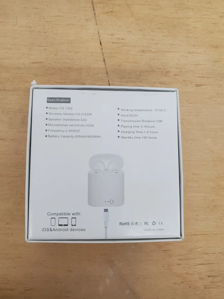 Bluetooth TWS 5.0 Wireless Earphone Earbuds Headphones Stereo - Image 2 of 2