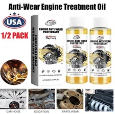 2× Anti-Wear Engine Treatment Oil Additive Engine Protectant Noise Reduction USA