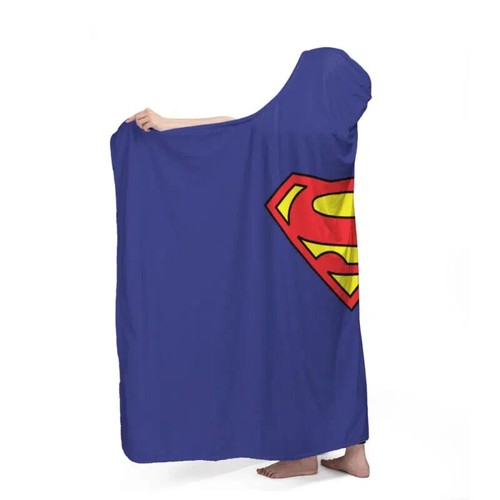 Superman Dc Comics Hooded Blanket - Picture 3 of 4