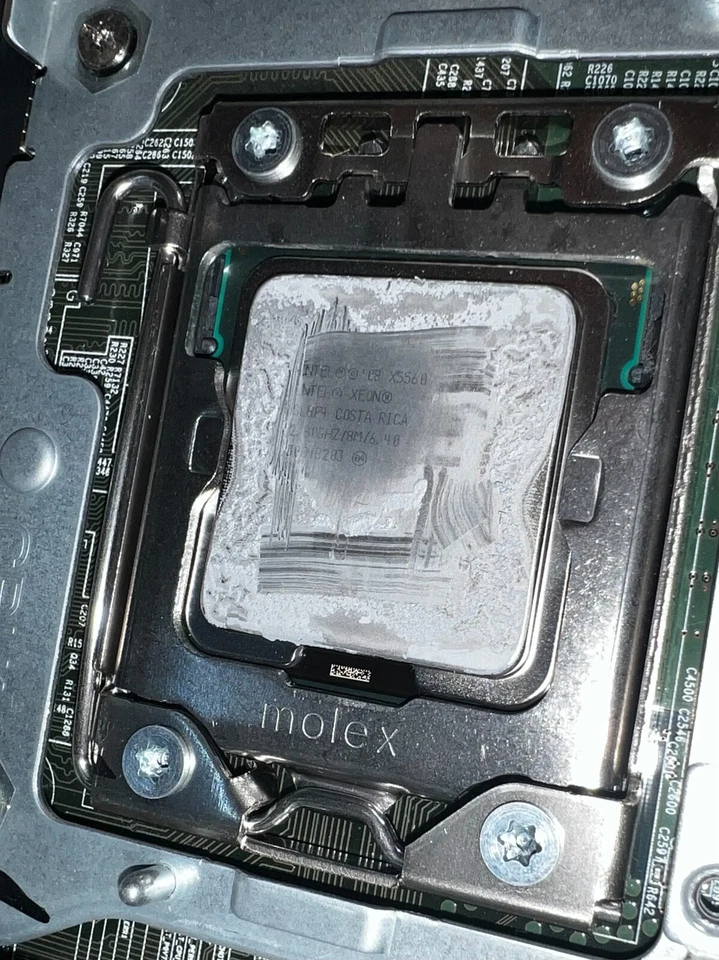 HP Proliant DL360 G6 Intel Xeon X5560 SLBF4 2.8 8GB RAM System Board 493799-001 - Image 4 of 4