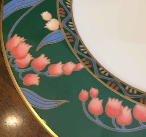 Mikasa Spring Fantasy Dinner Plate Bone China Gorgeous! Narumi Japan - Picture 9 of 12