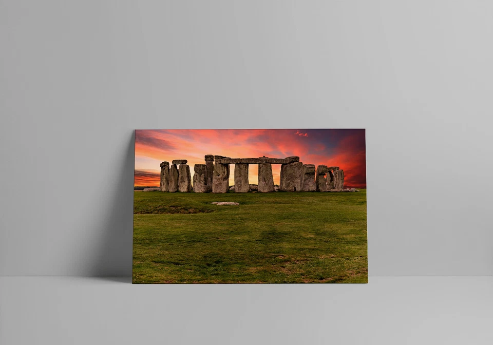 Stonehenge England Vertical Standing Stones Art Wall Decor - POSTER 20x30 - Image 3 of 4