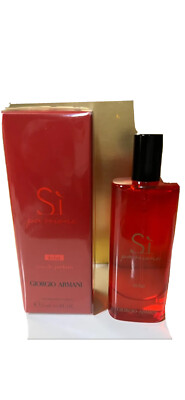 Giorgio Armani Si Passione Eau De Parfum 15ml Spray Eclat NEW Factory SEALED