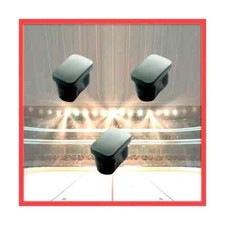 LOT OF 3 New Rubber Plug Knob Hockey End New Butt Cap Plug Left Right Handed,EXC