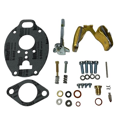 Minneapolis Moline TSX 633 713 756 878 Marvel Schebler Carburetor Kit W/Float