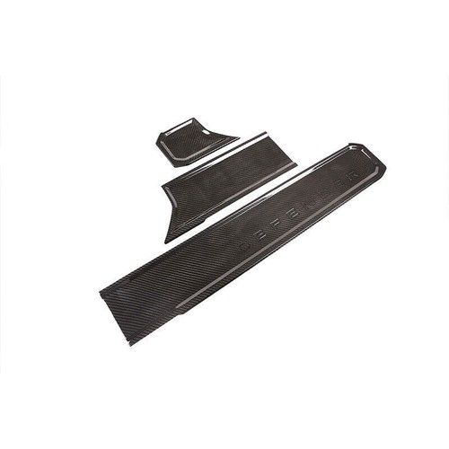 Real Carbon fiber Dashboard Wordmark Panel Trim For Land Rover Defender 2020-23 - Picture 9 of 15