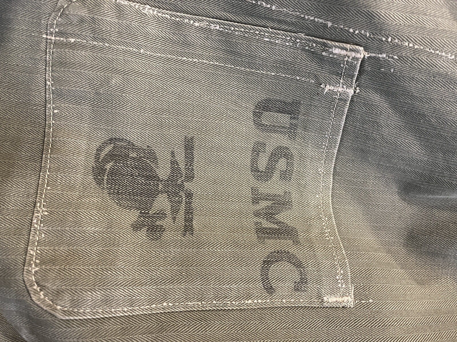 WWII Named USMC Marine Corps 3Pocket Dungaree jacket eBay