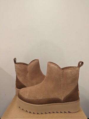 UGG アグ　yunamiya UGG Ultra Mini High Platform Boots Double Face Sheepskin