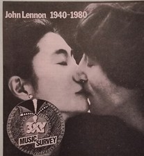 3XY Music Chart John Lennon 19 December 1980