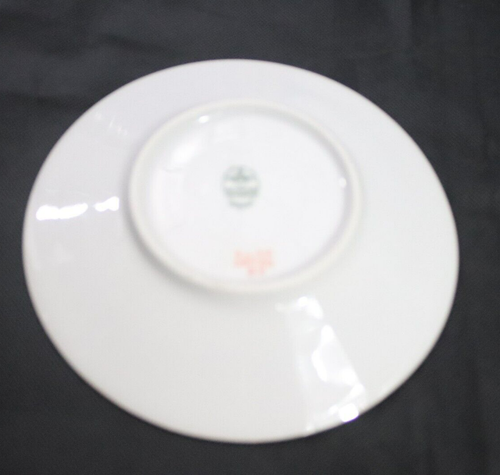 (8pc) Hutschenreuther Hohenberg 4 Cups/Soup bowl & 4 Saucers White Gold - Picture 15 of 15