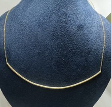 Diamond Bar Necklace