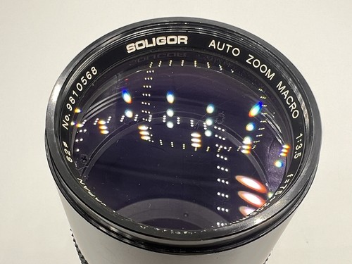 Soligor Coche Zoom Macro 1:3.5 75-205mm Objetivo para Canon FD #9810568-3 - Imagen 8 de 8