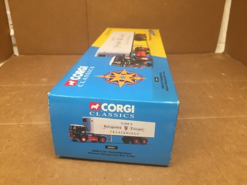 CORGI CLASSICS 1:50 GIBBS OF FRASERBURGH ATKINSON REFRIGERATED BOX TRAILER 28201 - Picture 5 of 6