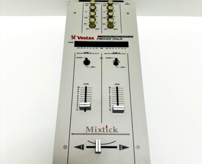 Vestax PMC-06 Pro A DJミキサー フェーダーメンテ Vestax PMC-06 Pro A Mixtick DJ Mixer Professional Mixing