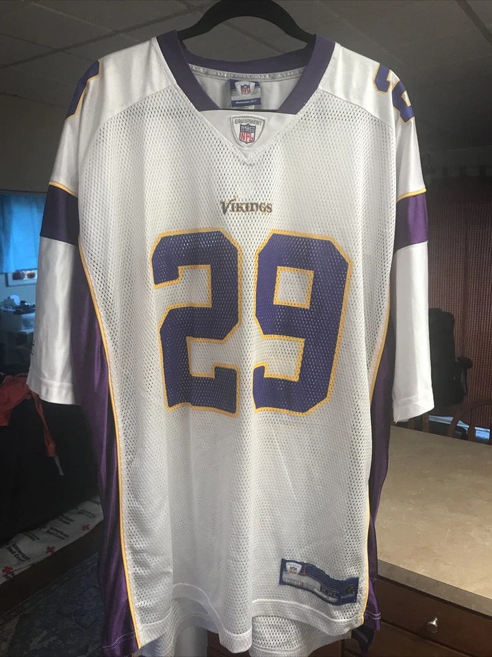 Camiseta autografiada/firmada de los Minnesota Vikings 29 Chester Taylor XXL NFL Foto 3 de 4