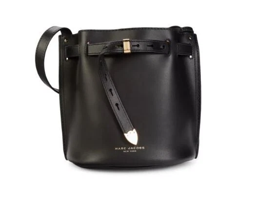 Marc Jacobs The leather bucket bag - Black 