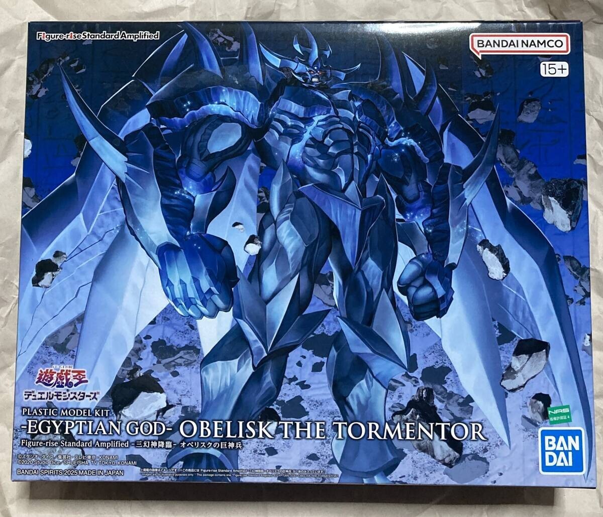 K*i様 BANDAI Egyptian GodObelisk the Torm Figure-rise Standard Amplified Egyptian God Obelisk The