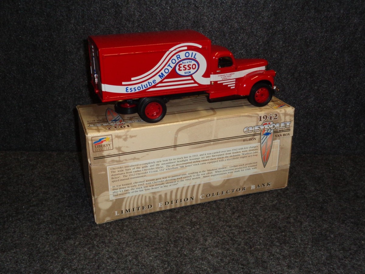 ESSO EXXON GASOLINE HUMBLE 1942 CHEVY 1-1/2 TON DELIVERY TRUCK