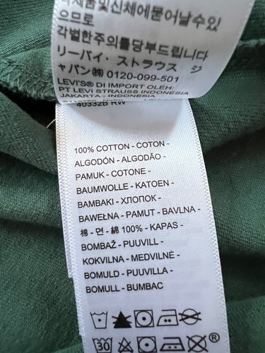Levi’s Sonic Youth T-Shirt L Oversize New BNWT Sold Out Rare Green Dirty Album - Imagen 10 de 11