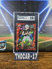 Arch Manning 2023 Panini NSCC VIP Prospects-Red Sparkle, SGC 10 GEM MINT /199