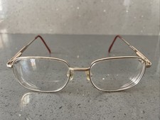 Pierre Cardin PC 117-3 Eyeglasses Frames ONLY 56-19-140 Gold full rim vintage