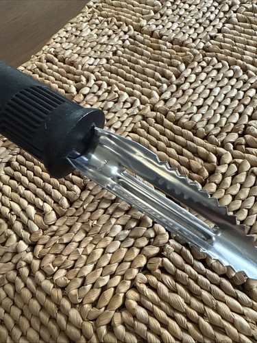 Ekco Pelapatate Corer Acciaio Inox USA Cucina Manico Nylon Nero Molto Bello - Foto 4 di 11