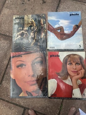 Vintage International Photo Technik Photography Magazines 1963 1-4 Lot Of 4