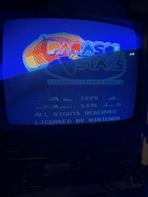 Parasol Stars Bubble Bobble  for NES  Rare Game Cartridge Sample Prototype  PAL
