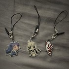 ￼ Used Lot of 4 Loot Anime Exclusive Yume Mascot Phone Charms Dangler Straps — photo 1