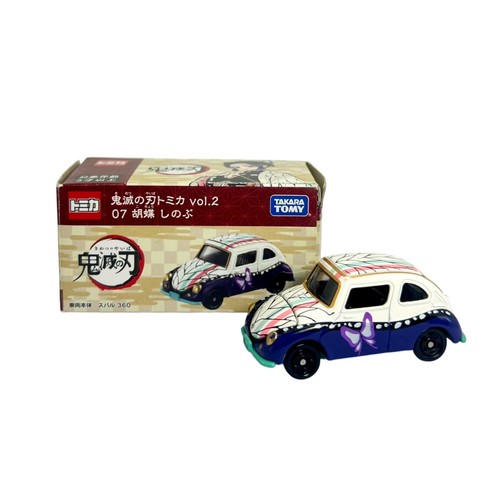 TOMICA Tomy SUBARU 360 Demon Slayer Kimetsu Shinobu Kocho Coche Juguete 2009 S=1/50 - Imagen 2 de 12