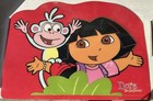 Dora the Explorer Cartoon Placemat Red Plastic Dora & Boots Design — photo 1