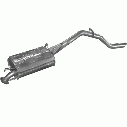 Silencieux arriere pour Subaru Justy berline 3 et 5 portes de 2003