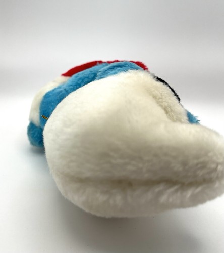 Vintage 1983 Peyo Wallace Berrie Co. Masked Smurfer Smurf Plush Stuffed Animal - Picture 9 of 10