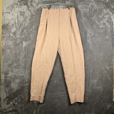 Vintage 80s WOMENS Tan Wide/High Waisted Pants 249 