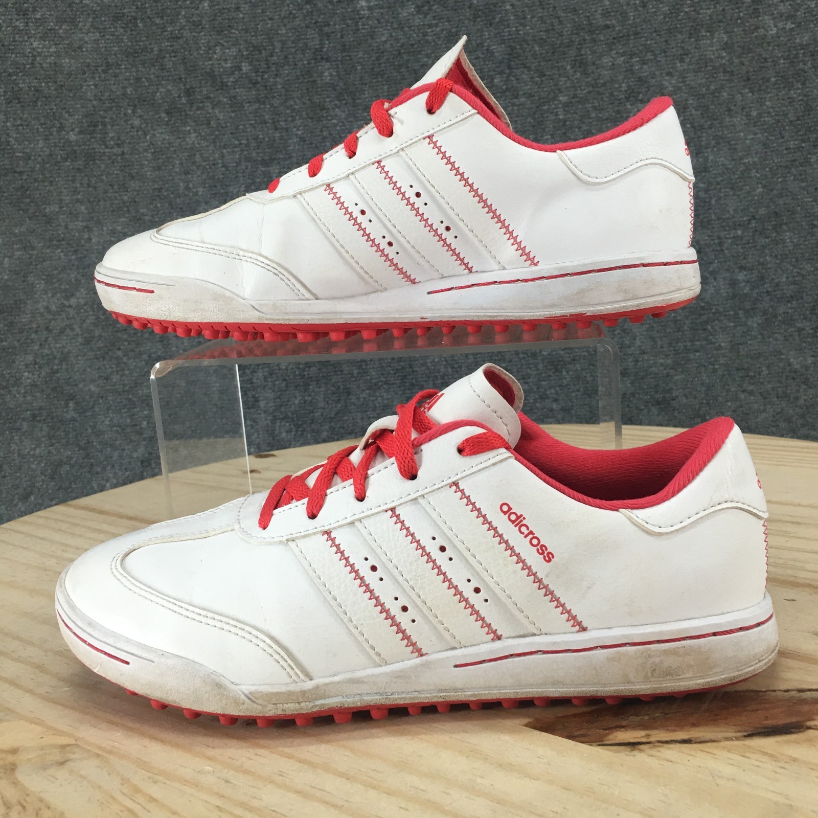 Youth 5 Adicross V Junior Spikeless Golf Sneakers F33534 Whi