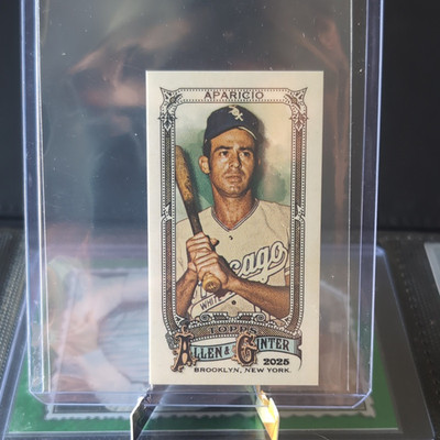 Topps 2025 Allen & Ginter Luis Aparicio White Sox #322 Brooklyn Back SSP 24/25