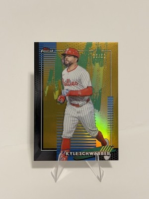 2026 Topps Finest - Kyle Schwarber #91 Gold /50 Phillies