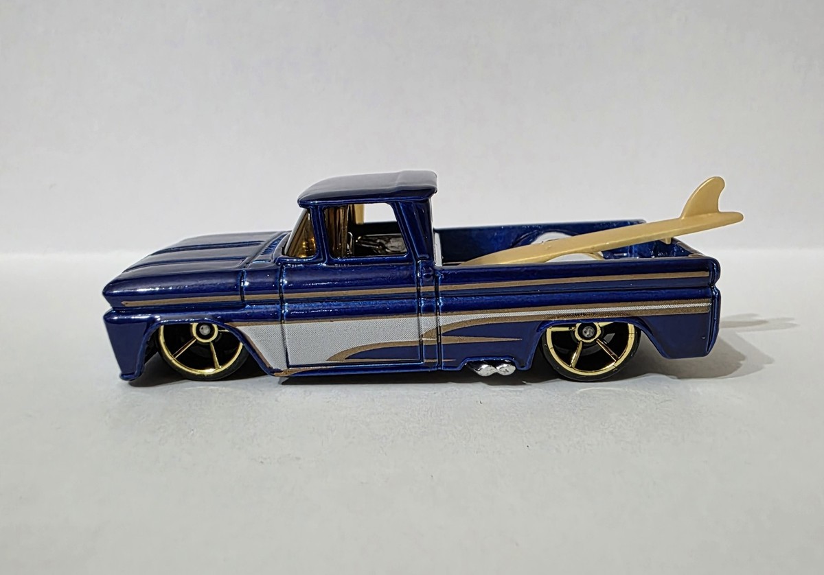 ホットウィール　CUSTOM 62 CHEVY PICKUP 青　レア Hot Wheels Custom 62 Chevy Pickup Truck Blue | eBay