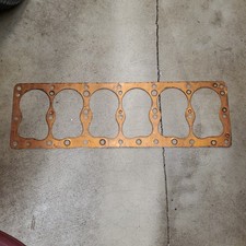 1949-1950 Plymouth Dodge Mopar 6 Head Gasket Steel Asbestos Copper 230 218 1949-1950 Plymouth Dodge Mopar 6 Head Gasket Steel Asbestos Copper 230 218